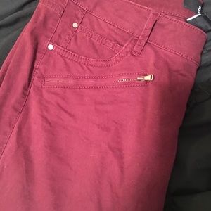 Ladies’ Burgundy Ana Brand Pants Size 32/14